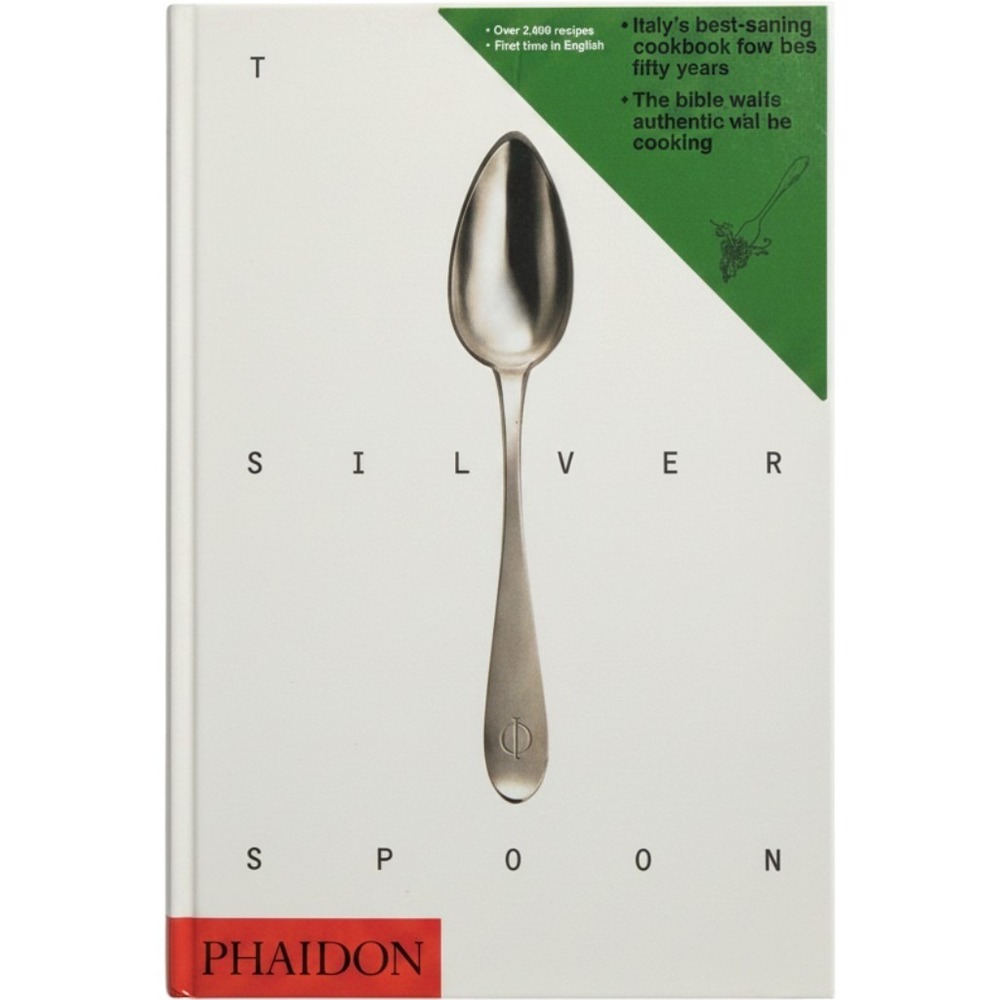 Phaidon The Silver Spoon Italian Cookbook 2005 Hardcover White